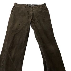 Black Corduroy Haggar Pants Size 36x29